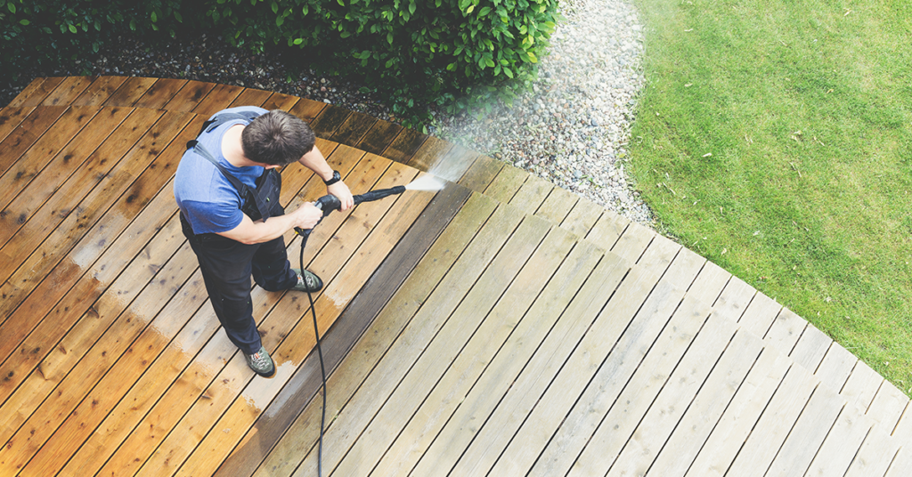 We Offer Pressure Washing